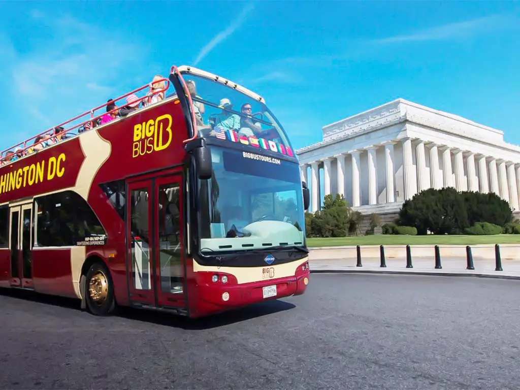 1 day bus tour from new york to washington dc