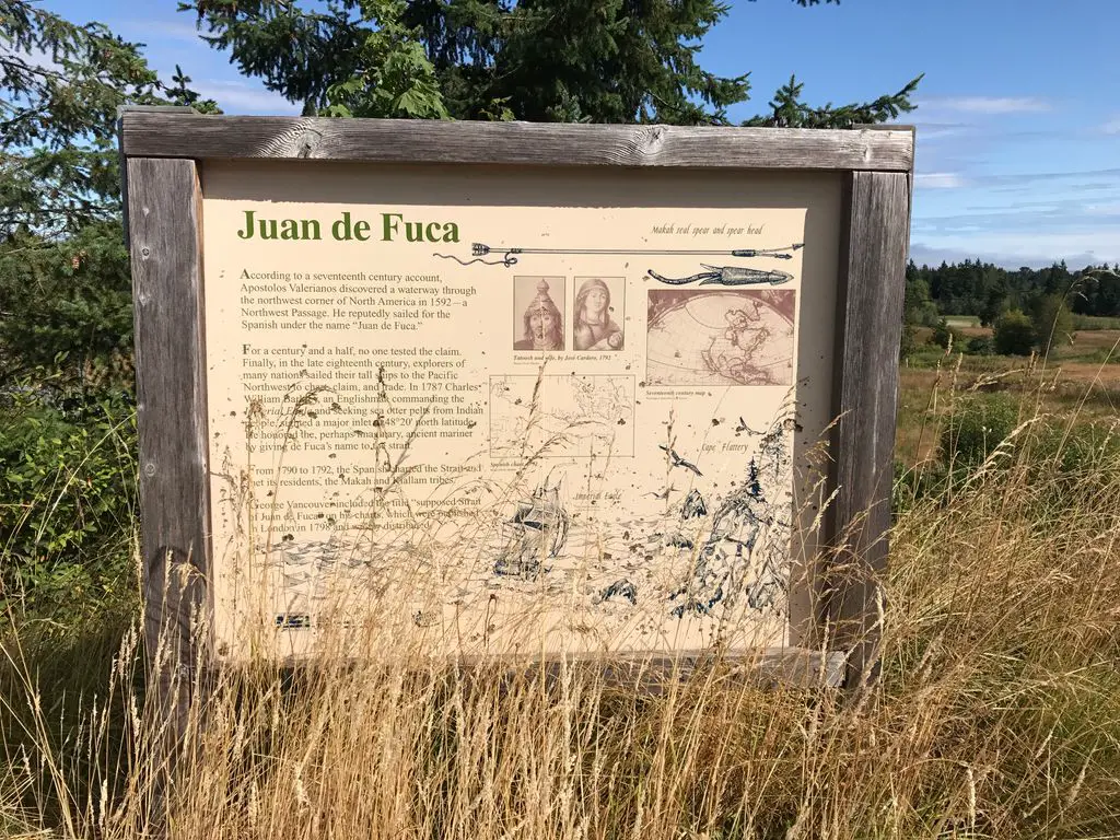 Juan-De-Fuca-Historical-Marker