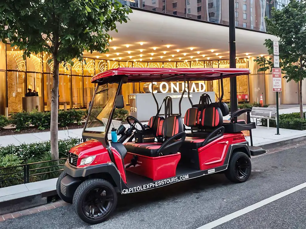 electric cart washington dc