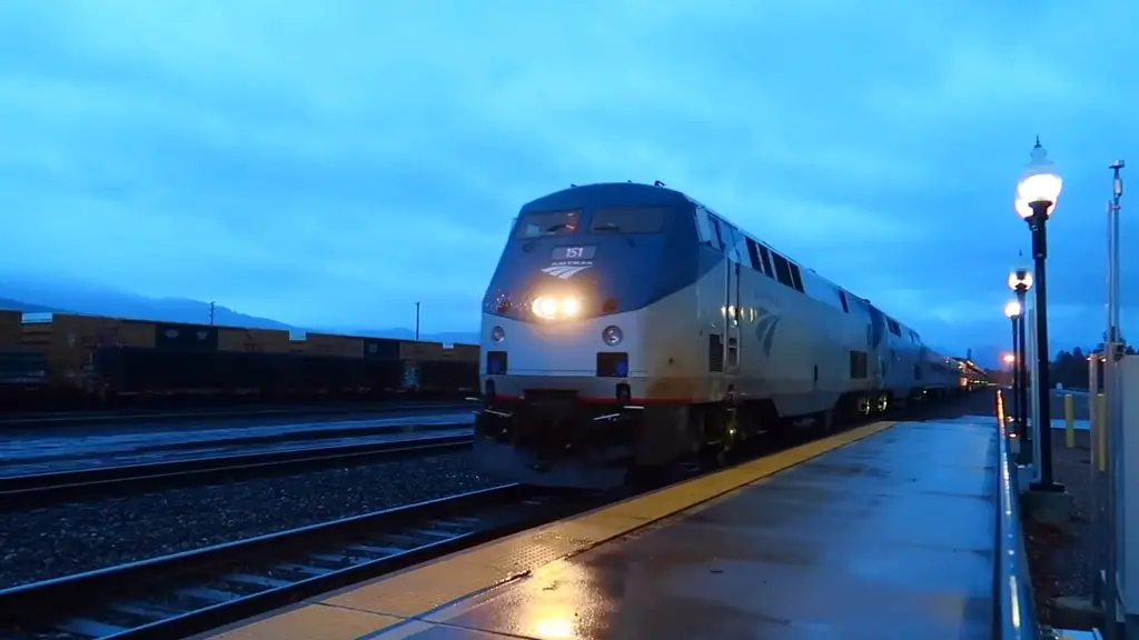 Amtrak train