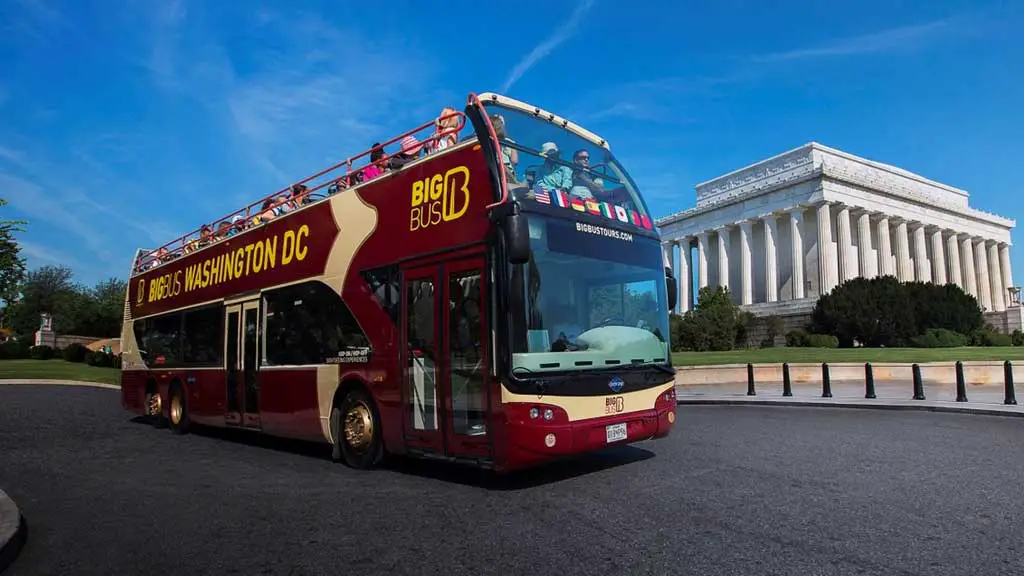  Big Bus Tours Washington D.C.