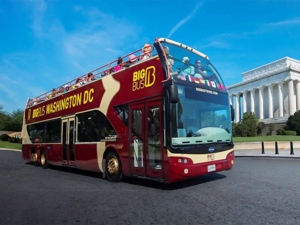 big city bus tours washington dc