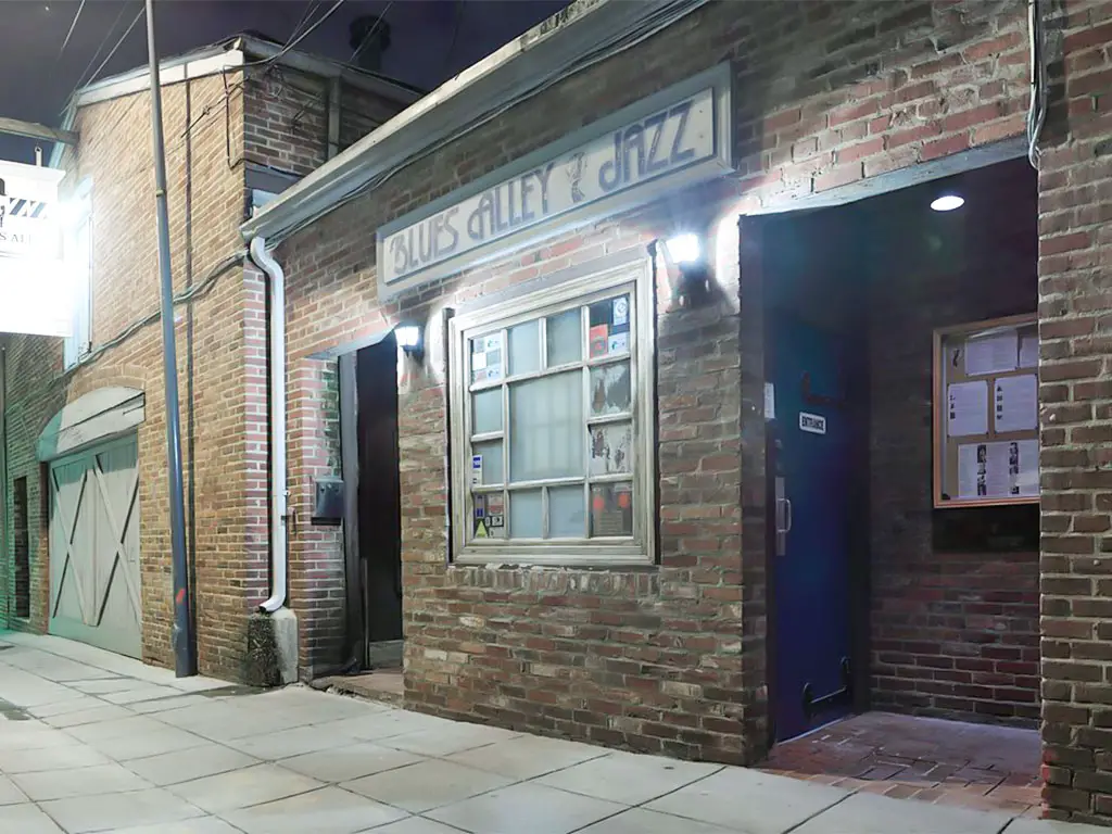 blues alley in washington dc