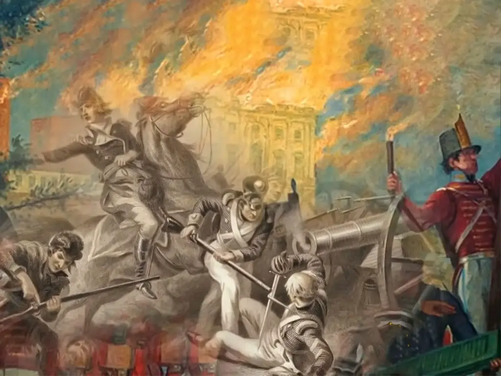 british burn washington dc