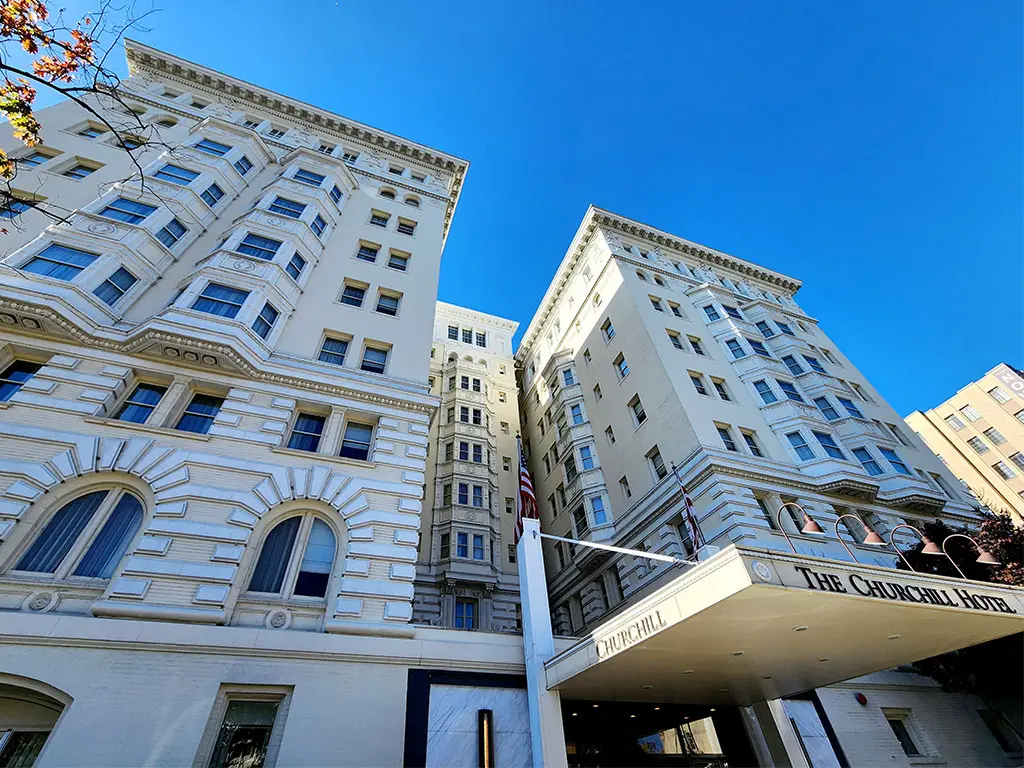 churchill hotel washington dc history
