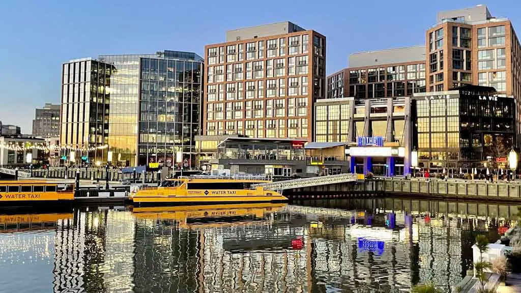 waterfront of Washington DC