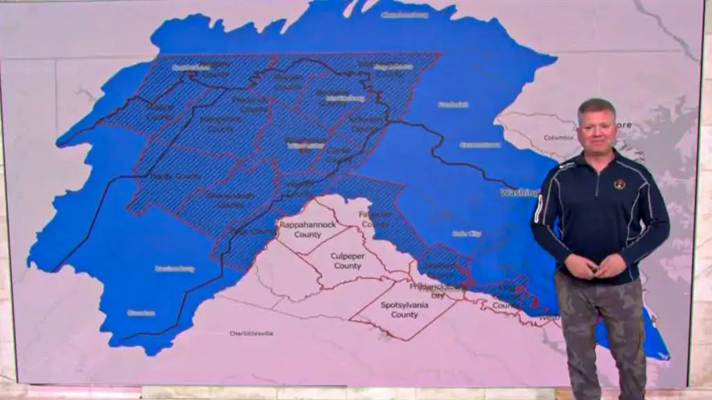 Geographical Susceptibility of Washington DC to Hurricanes