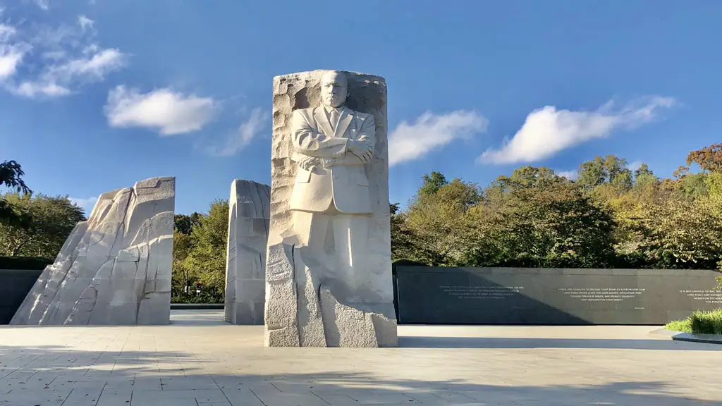 Martin Luther Middle King Jr. Memorial in Washington DC